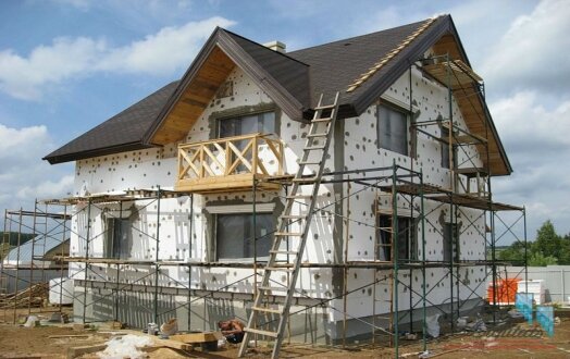 Строительство дома в альпийском стиле в Одинцовско..